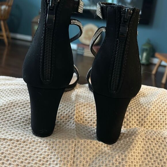 TOP Moda Dressy/Formal Sandals High Heel Ankle Strap Open Toe Sandals. Size 8.5. - Picture 5 of 8